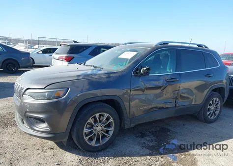 2019 Jeep Cherokee Latitude Plus Fwd из США, поврежденный, VIN 1C4PJLLBXKD318679